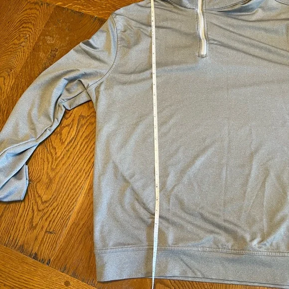 Kenneth Cole Golf Gray 1/2 Zip size men’s S - Picture 3 of 9